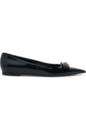 VERSACE Scarpe Basse In Pelle