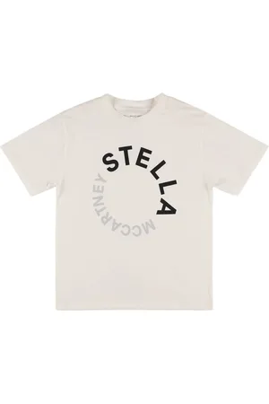 Stella McCartney T-shirt In Jersey Di Cotone Con Logo