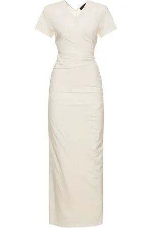 Proenza Schouler Vestito Lungo Sidney In Misto Viscosa
