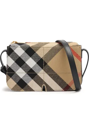 Burberry Borsa A Spalla Snip Madeira Check Jacquard