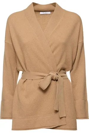 Max Mara Cardigan Arno In Maglia Di Cashmere Con Cintura