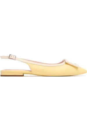 Roger Vivier Scarpe Basse Gommettine In Pelle 10mm