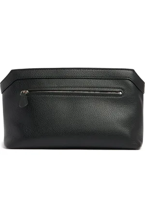 The Row Pochette Terrasse In Pelle Martellata Lucida