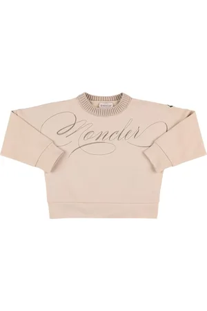 Moncler Felpa In Cotone Con Logo