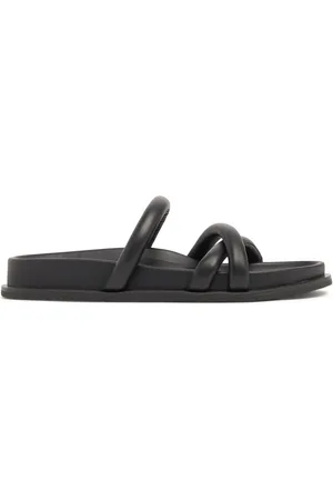 St Agni Sandali Soft Cross In Pelle 20mm