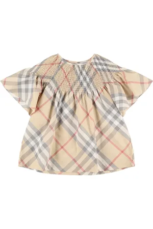 Burberry Camicia In Popeline Di Cotone Check