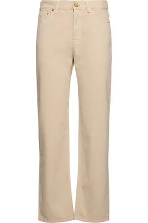 Blazé Milano Jeans Dritti Vita Alta Paso In Denim