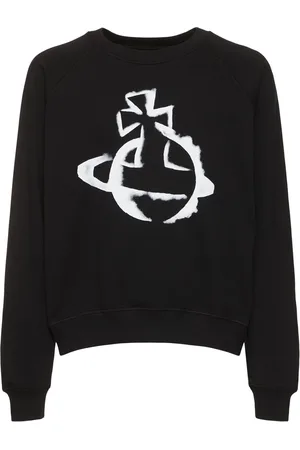 Vivienne Westwood Felpa Raglan Stencil Orb