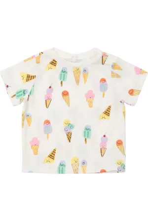 Stella McCartney T-shirt In Jersey Di Cotone Con Stampa