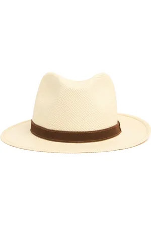 Borsalino Cappello Panama Country Quito In Paglia