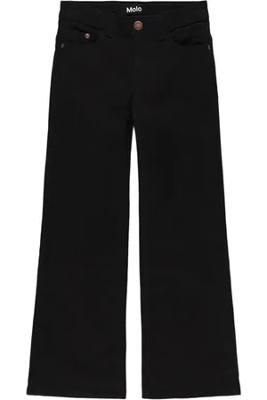 Molo Pantaloni In Denim Di Misto Cotone