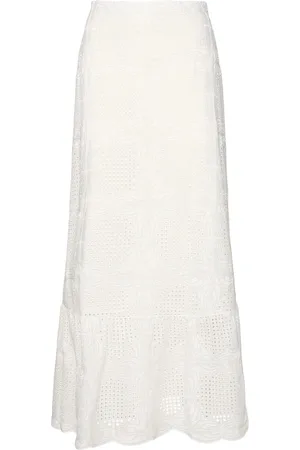 Giambattista Valli Gonna Midi In Voile Di Misto Cotone