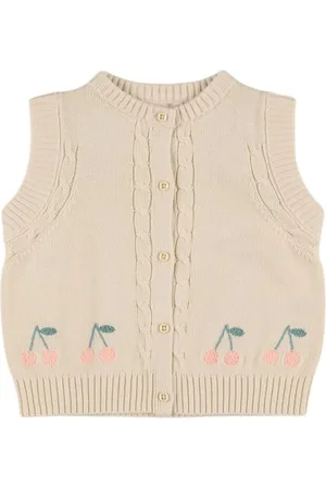 BONPOINT Gilet In Maglia Di Cotone