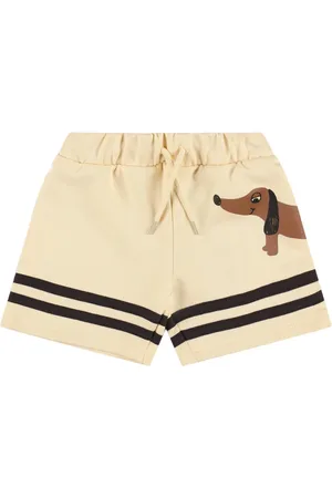 Mini Rodini Shorts In Felpa Di Cotone Organico Stampato