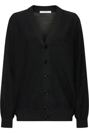 LEMAIRE Cardigan Relaxed Fit In Misto Lana
