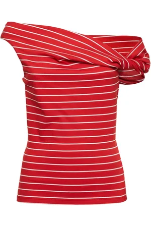 Msgm Top In Jersey A Righe