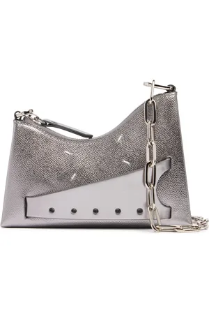 Maison Margiela Borsa Hobo Micro Snatched In Pelle