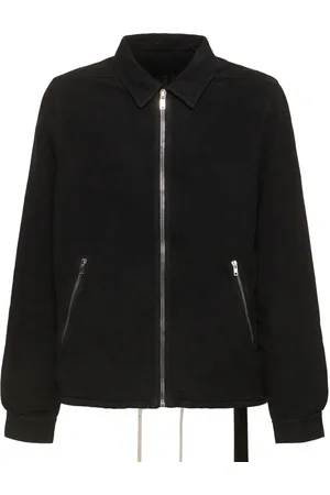 Rick Owens Jkt Giacca Con Zip Frontale