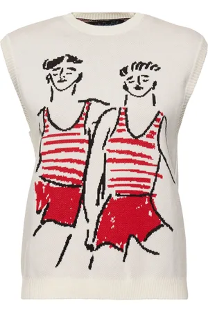 Msgm Top In Jersey Di Cotone