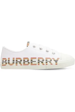 Burberry Sneakers In Cotone Con Logo