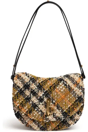 Burberry Borsa A Spalla Media Rocking Horse In Lana