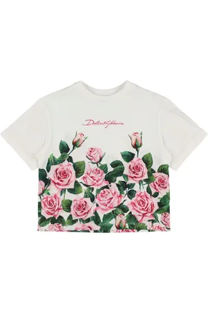Dolce & Gabbana T-shirt In Jersey Di Cotone Stampato