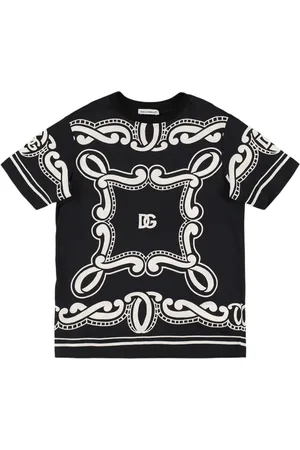 Dolce & Gabbana T-shirt In Jersey Di Cotone Stampato