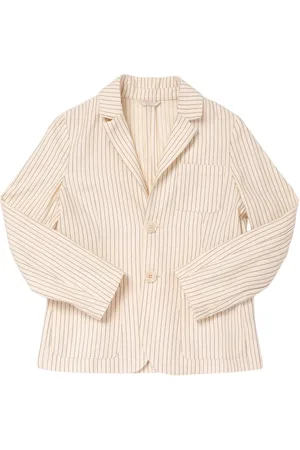 Emporio Armani Giacca Oversize In Velluto Di Cotone