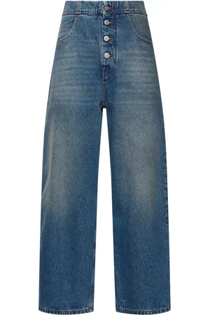 Maison Margiela Jeans Rihanna Vita Alta In Denim