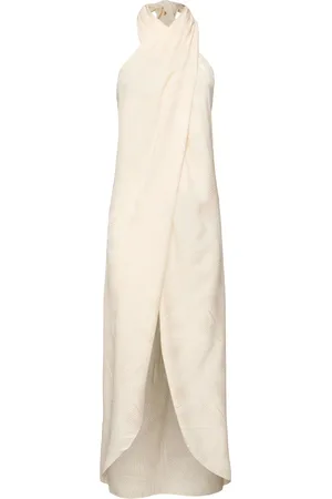 JOHANNA ORTIZ Top Lungo Silent Water Con Palma Jacquard