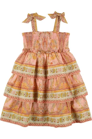 ZIMMERMANN Vestito In Mussola Di Cotone Stampata