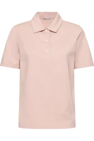 Moncler Polo In Cotone Piqué