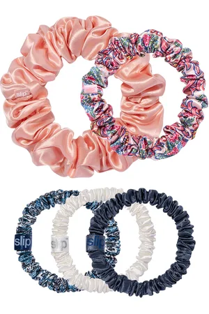 Slip Set Di 5 Scrunchie In Seta