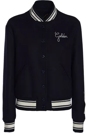 Golden Goose Bomber Golden In Lana