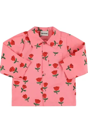 Mini Rodini Camicia In Cotone Organico Stampato