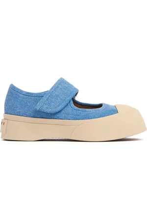 Marni Sneakers Mary Jane Pablo In Denim 20mm