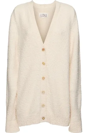 Maison Margiela Cardigan Oversize In Misto Cotone