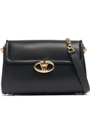 VALENTINO GARAVANI Borsa A Spalla Grande Chain 2 In Pelle