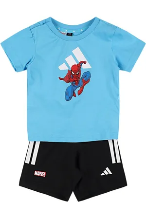 adidas T-shirt E Shorts In Jersey Di Cotone