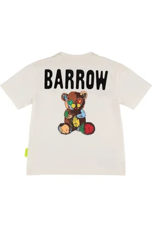 BARROW T-shirt In Jersey Di Cotone Stampato