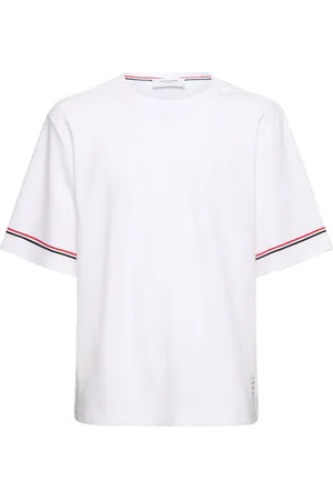 Thom Browne T-shirt Rugby Fit In Cotone