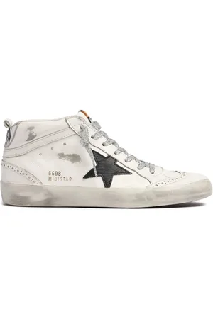 Golden Goose Sneakers Mid Star In Pelle 20mm