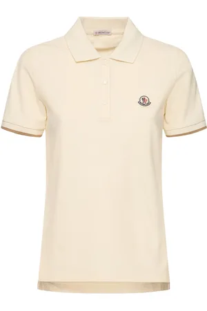 Moncler Polo In Cotone Piqué
