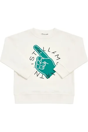 Stella McCartney Felpa In Cotone Stampato