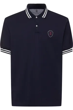 Brunello Cucinelli Polo In Jersey Di Cotone