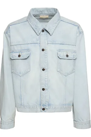 The Row Giacca Orson In Denim Di Cotone
