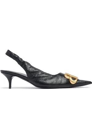 Balenciaga Décolleté Slingback Monaco In Pelle 50mm