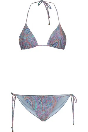 Etro Bikini In Jersey Stampato