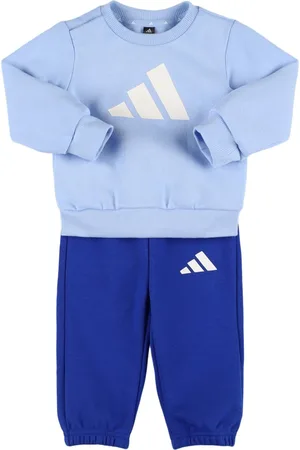 adidas Felpa E Pantaloni In Misto Cotone