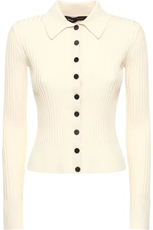 Proenza Schouler Polo In Maglia Di Misto Viscosa A Costine